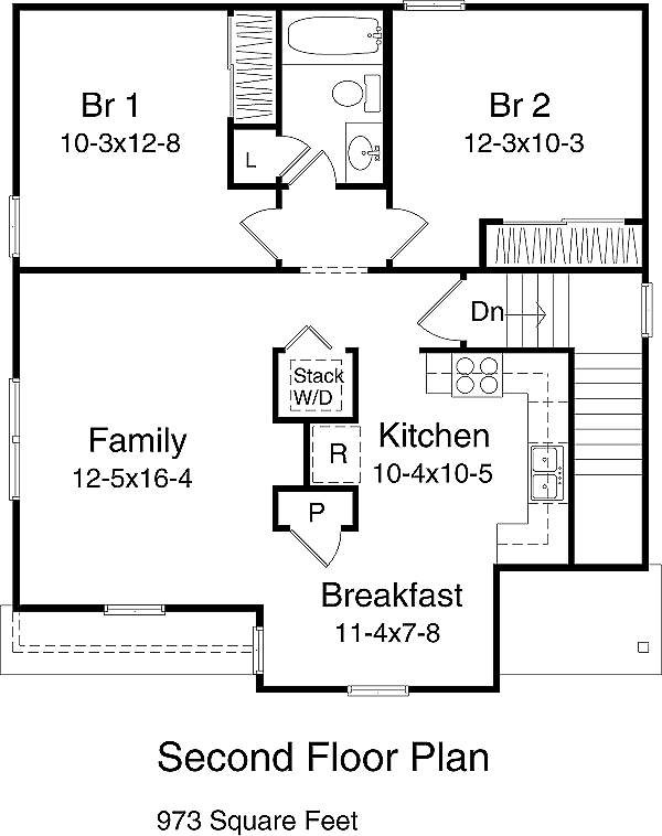 upper floor house blueprint