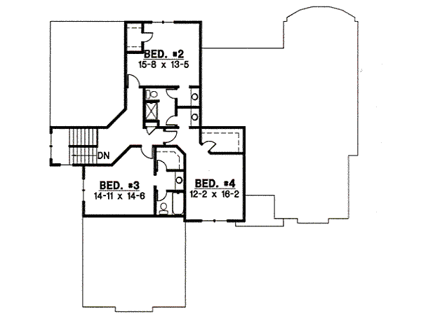upper floor house blueprint