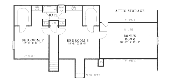 upper floor house blueprint