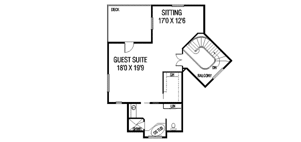 upper floor house blueprint