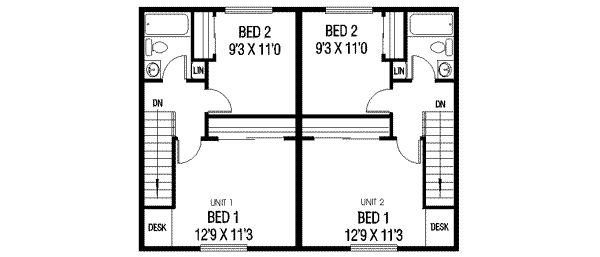 upper floor house blueprint