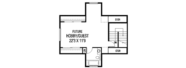 upper floor house blueprint
