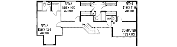 upper floor house blueprint