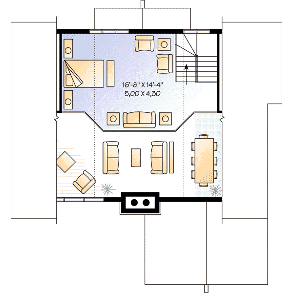 upper floor house blueprint