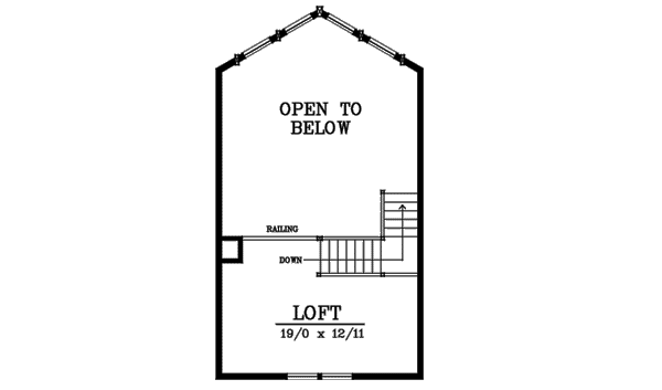 upper floor house blueprint