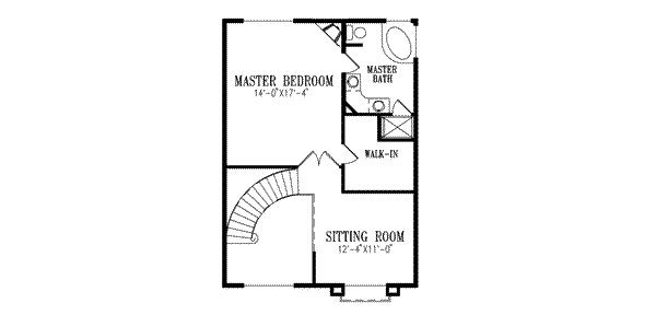 upper floor house blueprint