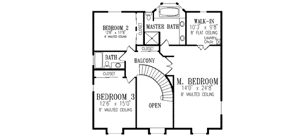upper floor house blueprint