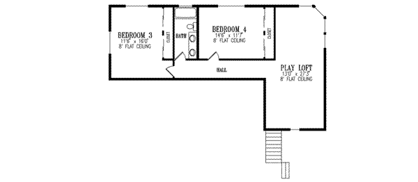 upper floor house blueprint