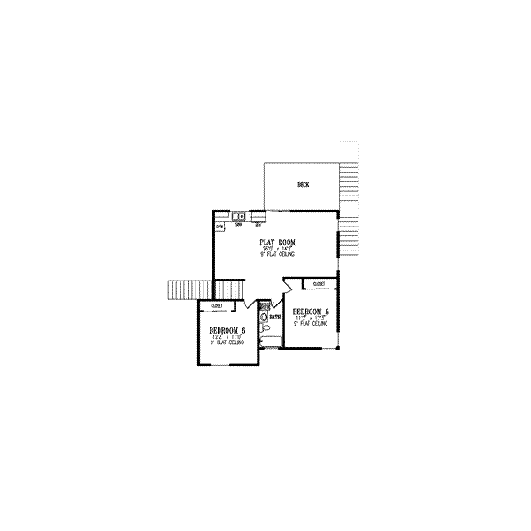 upper floor house blueprint