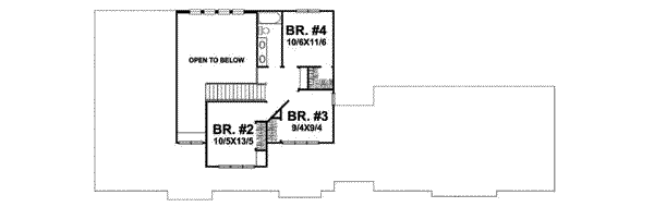 upper floor house blueprint