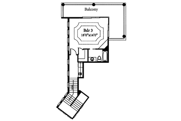 upper floor house blueprint