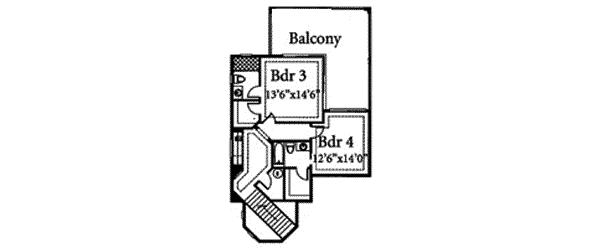 upper floor house blueprint