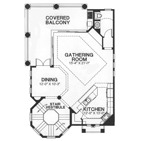 upper floor house blueprint
