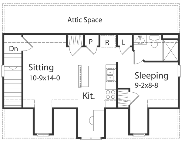 upper floor house blueprint