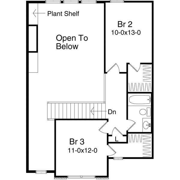 upper floor house blueprint