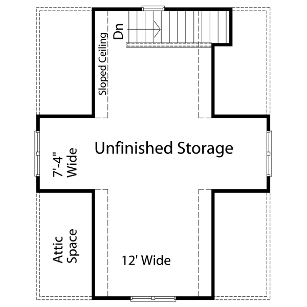 upper floor house blueprint