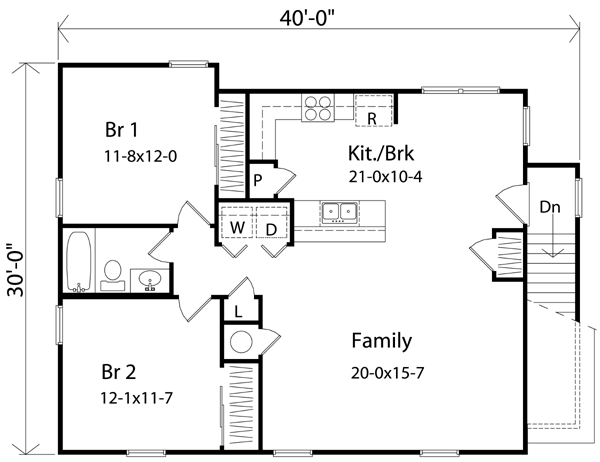 upper floor house blueprint