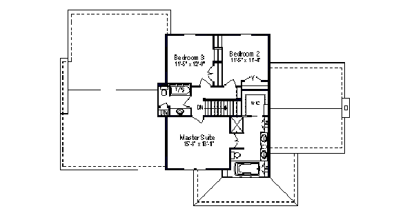 upper floor house blueprint