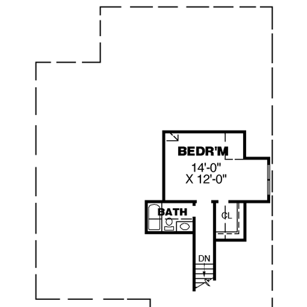 upper floor house blueprint
