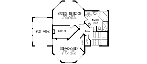 upper floor house blueprint