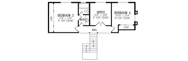 upper floor house blueprint