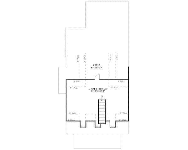 upper floor house blueprint