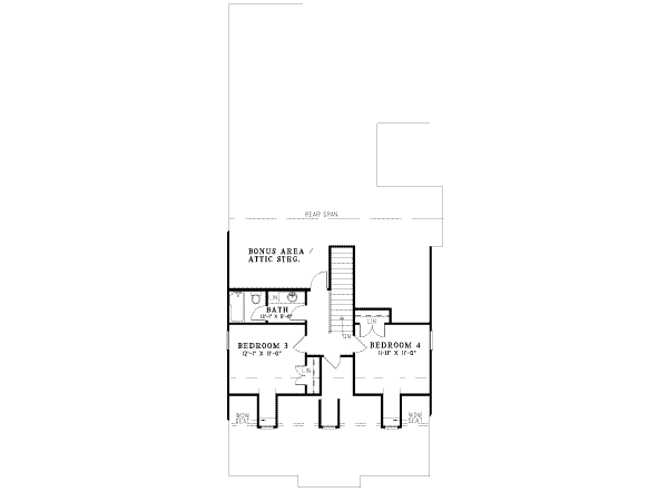 upper floor house blueprint