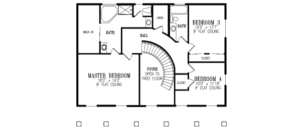 upper floor house blueprint
