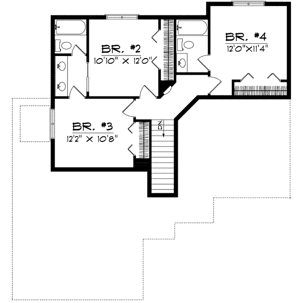 upper floor house blueprint