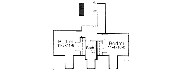 upper floor house blueprint