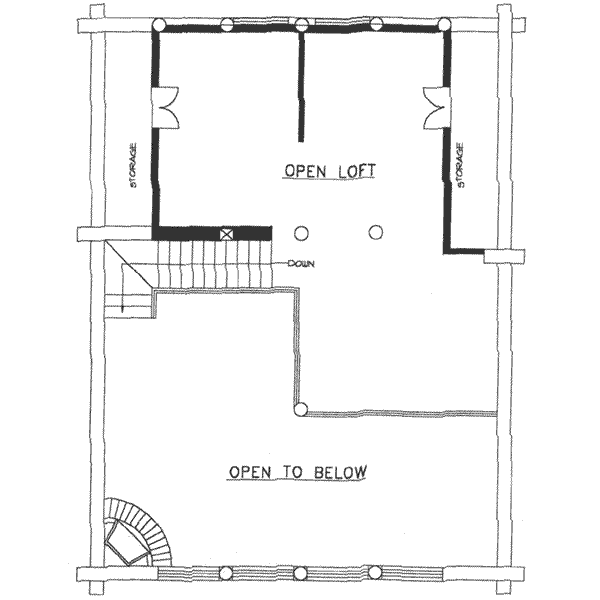upper floor house blueprint