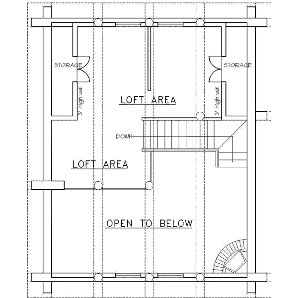 upper floor house blueprint