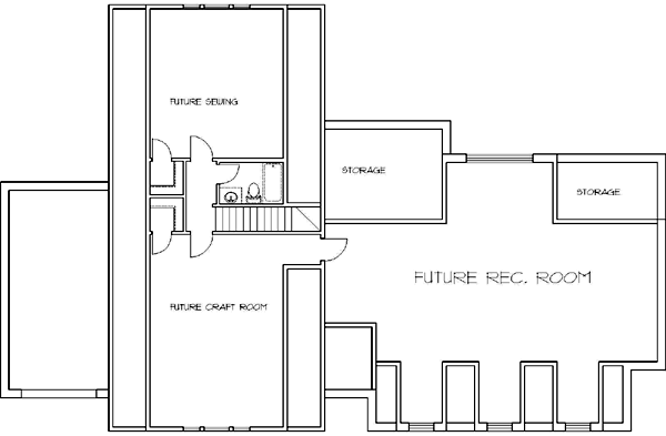 upper floor house blueprint