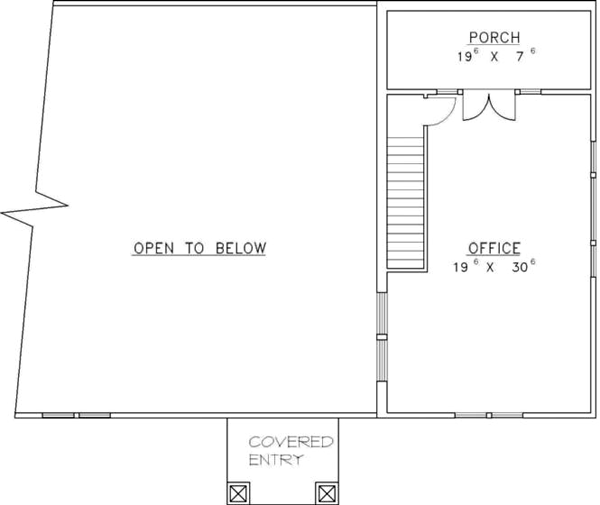 upper floor house blueprint