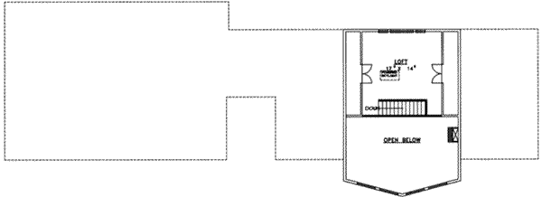 upper floor house blueprint