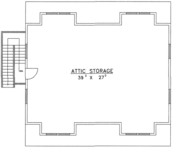 upper floor house blueprint