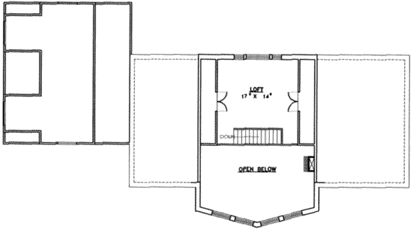 upper floor house blueprint