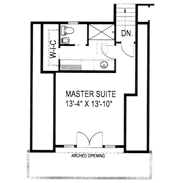 upper floor house blueprint