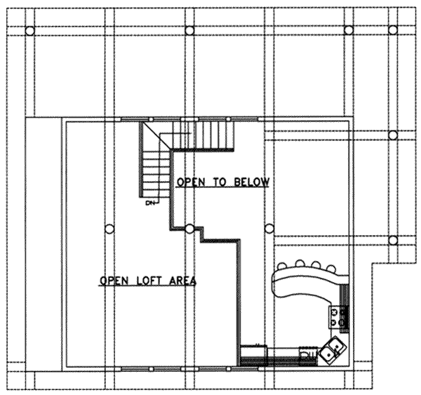 upper floor house blueprint