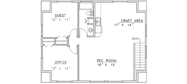 upper floor house blueprint