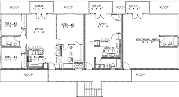 upper floor house blueprint