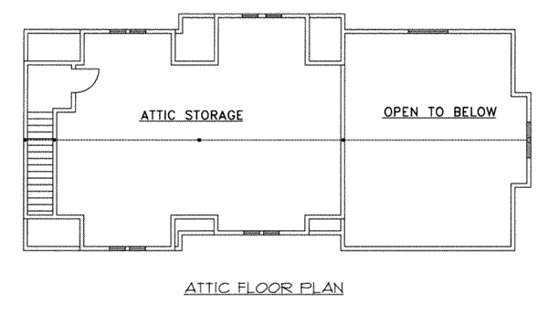 upper floor house blueprint