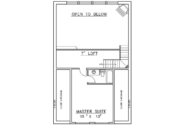 upper floor house blueprint