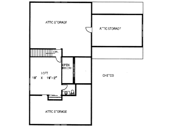 upper floor house blueprint