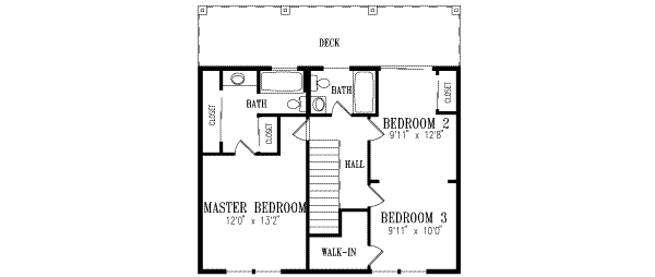 upper floor house blueprint