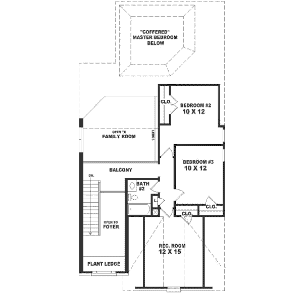 upper floor house blueprint