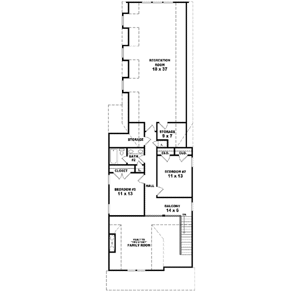 upper floor house blueprint