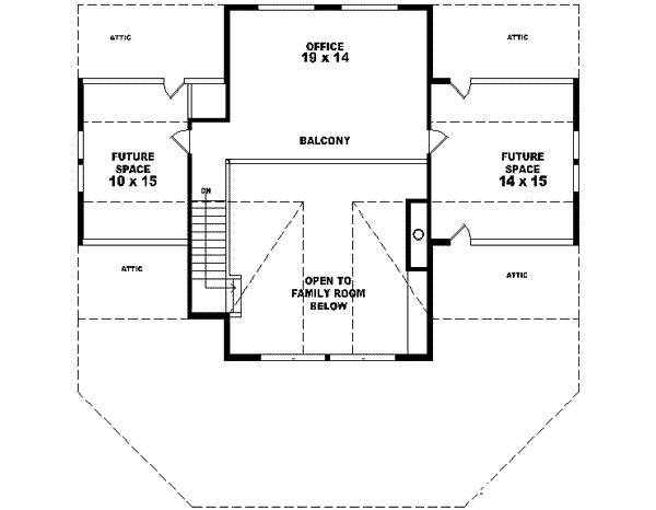 upper floor house blueprint