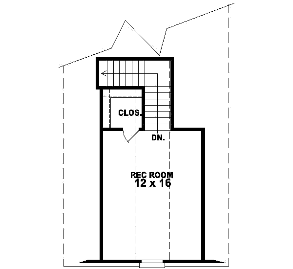 upper floor house blueprint