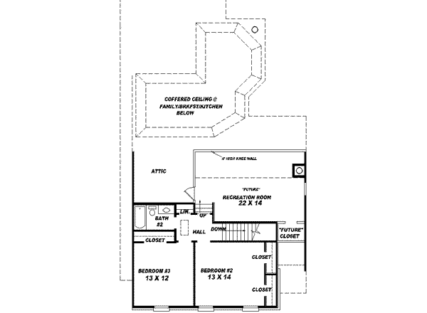 upper floor house blueprint